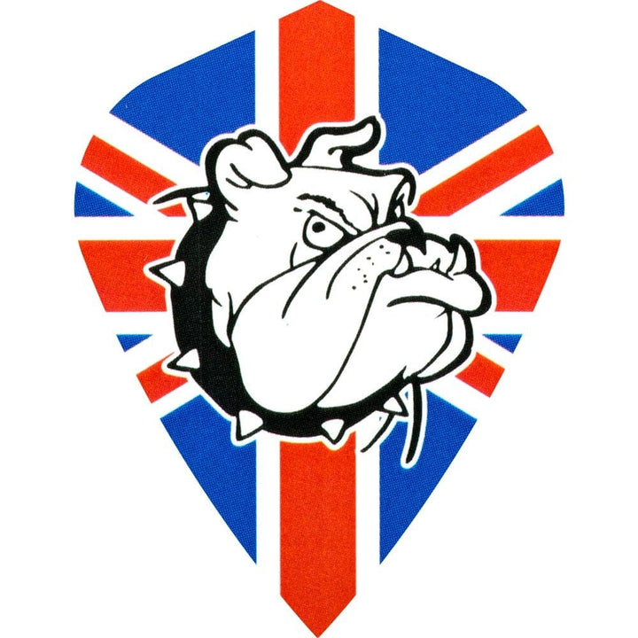 *Designa Dart Flights - Metronic - Kite - British Bulldog