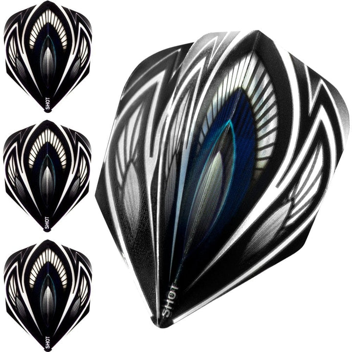*Shot Dart Flights - 100 Micron - Birds of Prey - No6 - Falcon