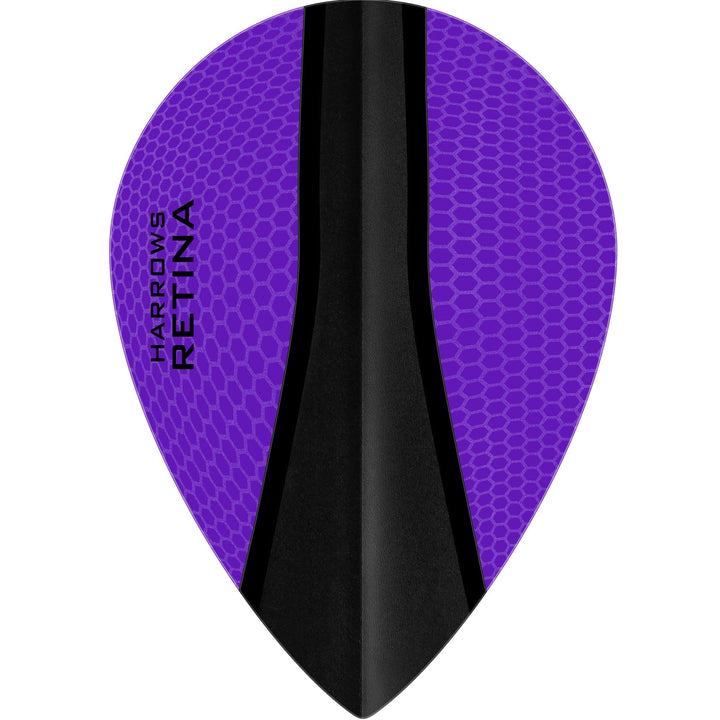 *Harrows Retina-X Dart Flights - Pear Purple