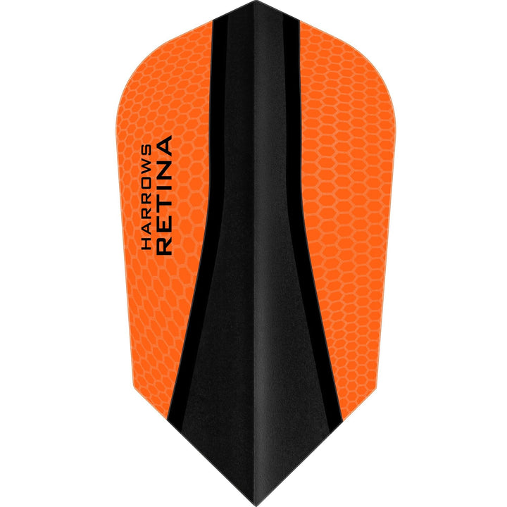 *Harrows Retina-X Dart Flights - Slim Orange