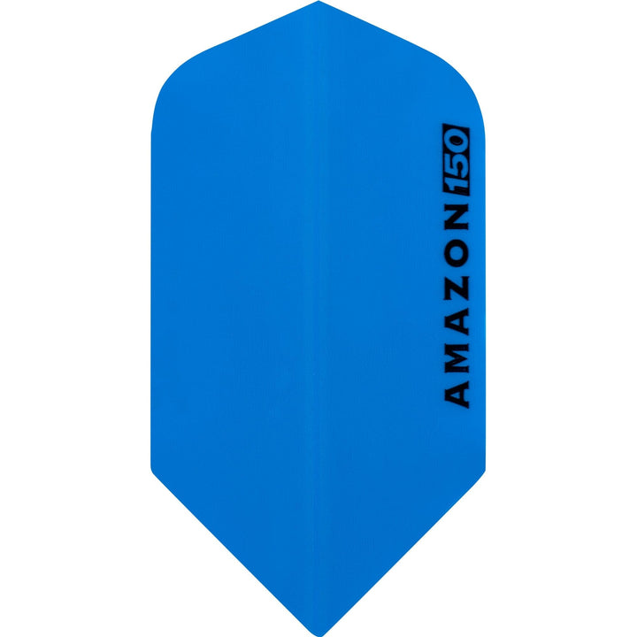 *Amazon Dart Flights - 150 Micron - Ultra Strong - Slim - Black and Blue
