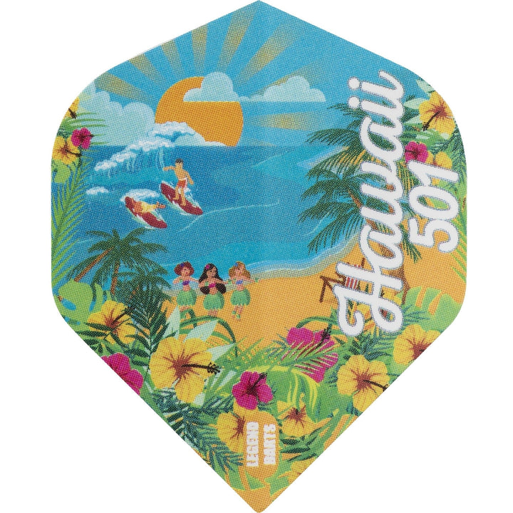 *Wayne Mardle Dart Flights - No2 - Std - Hawaii 501