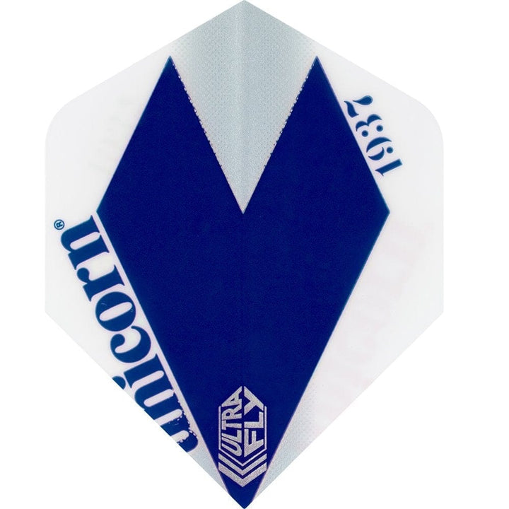 *Unicorn Ultrafly Dart Flights - 100 - Plus Std - Comet Blue
