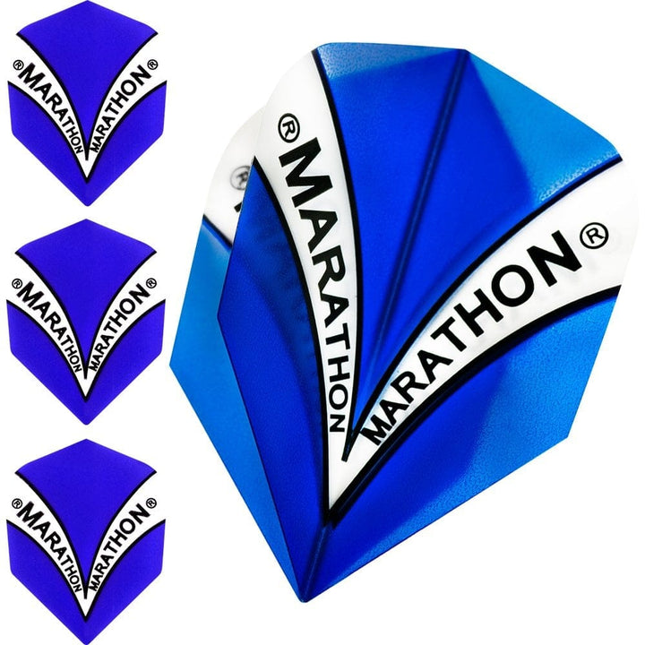 *Harrows Dart Flights - Marathon - Std - Blue Marathon