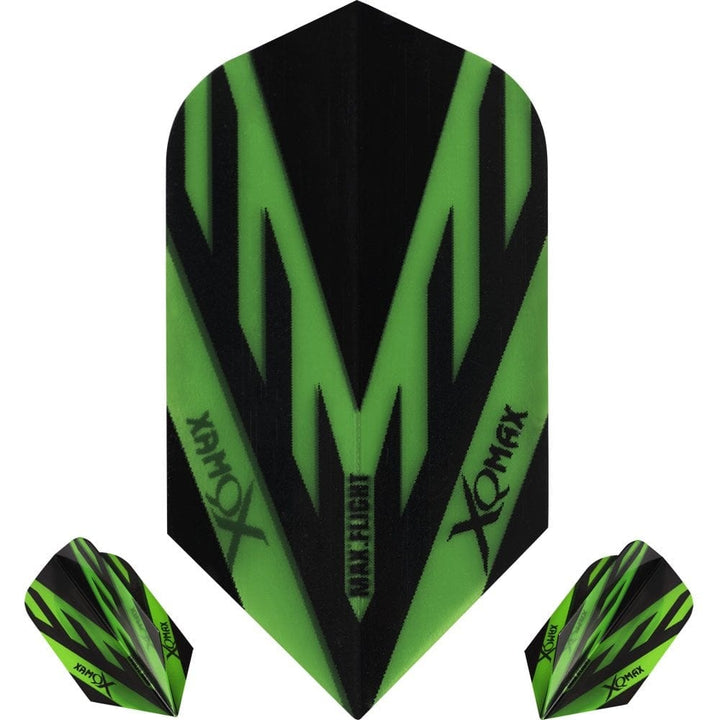 *XQMax Dart Flights - Max Flight - 100 - Slim - Blue
