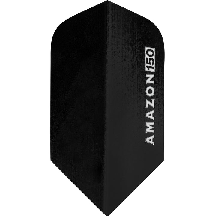 *Amazon Dart Flights - 150 Micron - Ultra Strong - Slim - Black and Blue