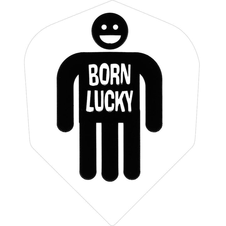 *Harrows Dart Flights - Quadro - Poly Classic - Std - Born Lucky