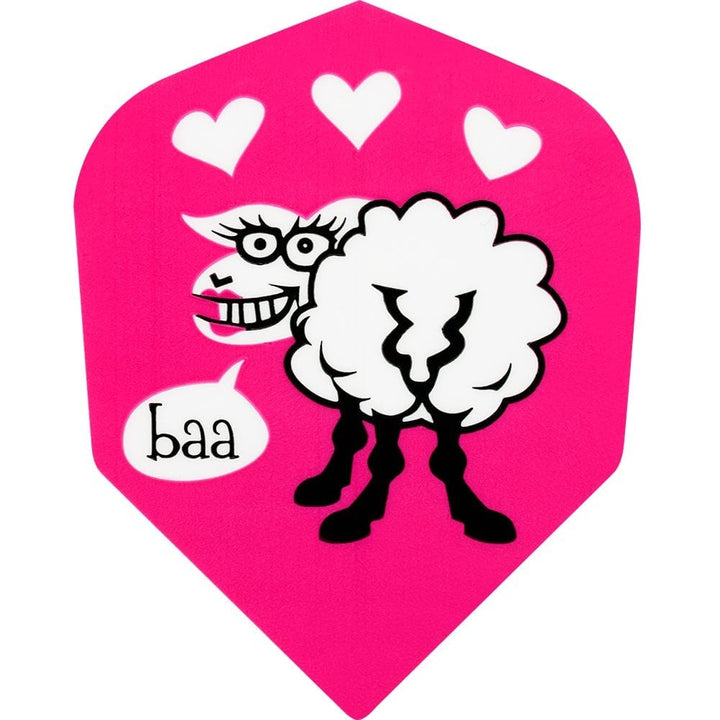 *Harrows Dart Flights - Quadro - Poly Classic - Std - Sheep