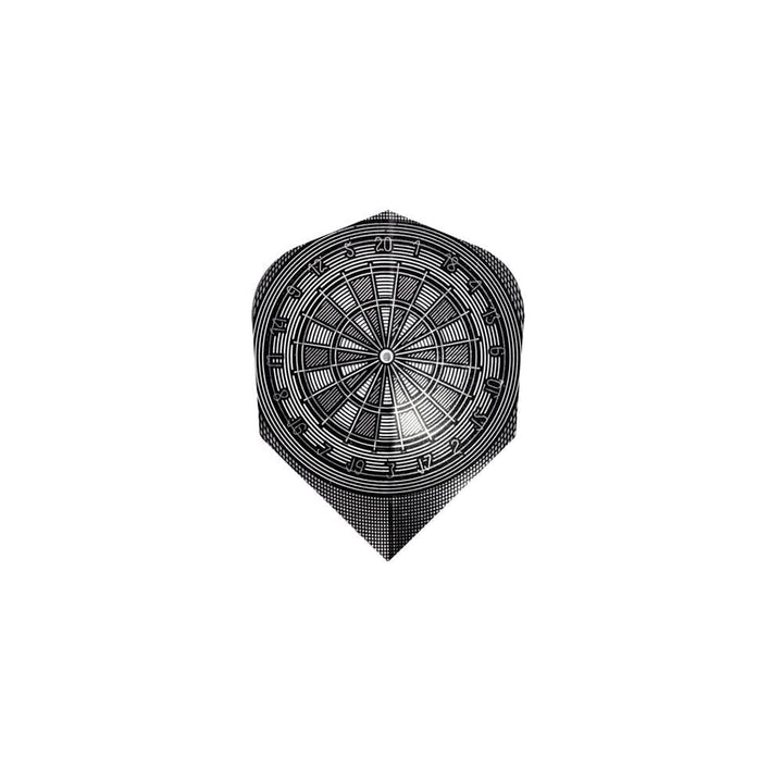 *Harrows Dart Flights - Quadro - Poly Classic - Std - Dartboard - Mono
