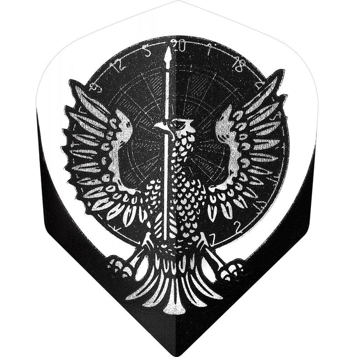*Harrows Dart Flights - Quadro - Poly Classic - Std - Silver Dartboard