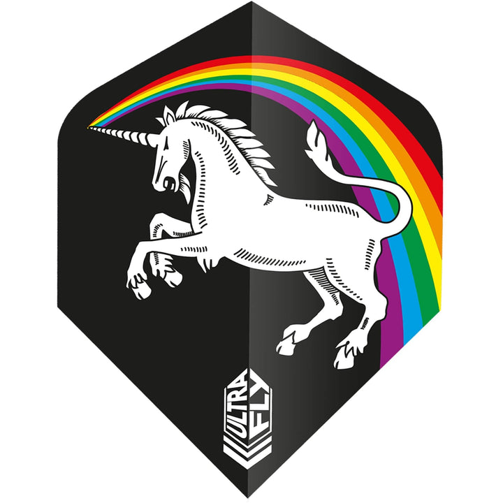 *Unicorn Ultrafly Dart Flights - 100 - Plus Std - Rainbow