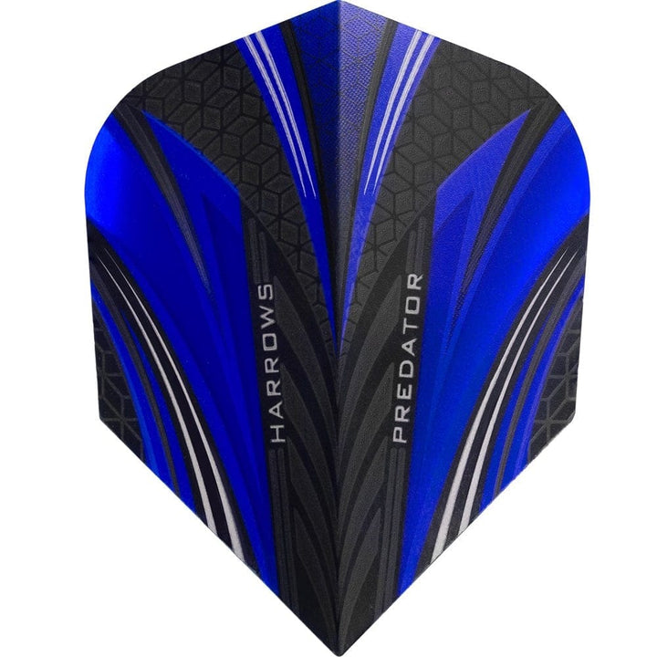*Harrows Prime Dart Flights - No6- Std - Predator - Blue