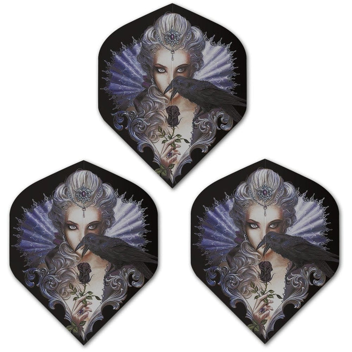 *Alchemy Dart Flights - No2 - Std - Silver - Ravenous