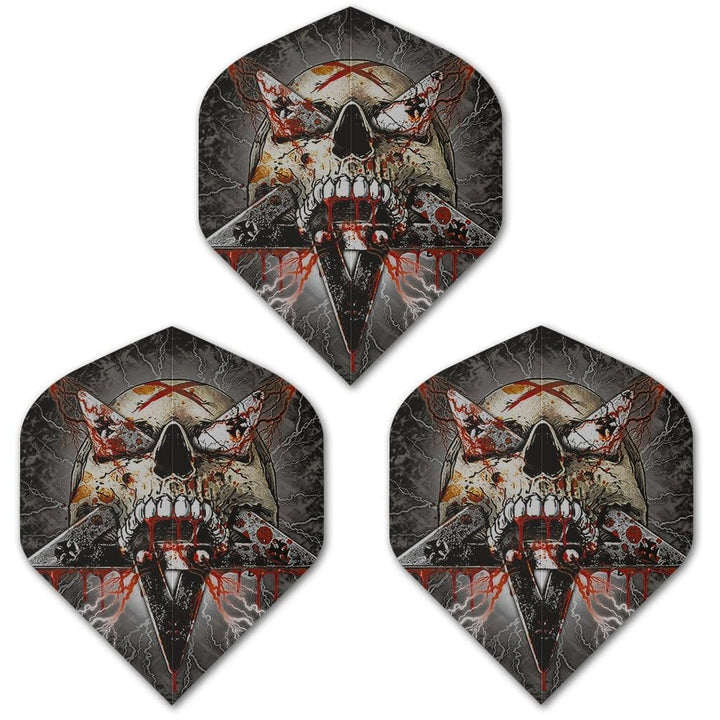 *Alchemy Dart Flights - No2 - Std - Silver - Pentafixion