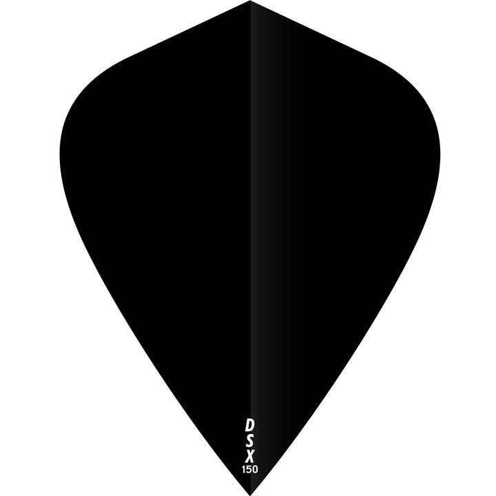 *Designa DSX150 Dart Flights - Kite Black