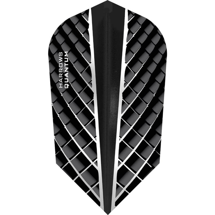 *Harrows Quantum X Dart Flights - 100 Micron - Slim Smokey
