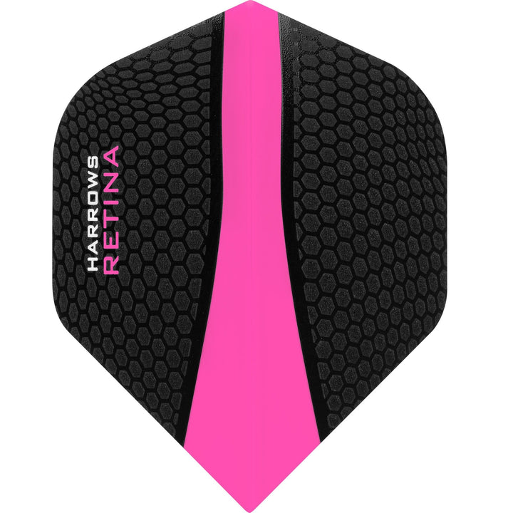 *Harrows Retina Dart Flights - No2 - Std Pink