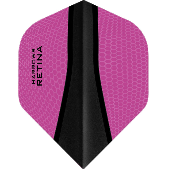 *Harrows Retina-X Dart Flights - No2 - Std Pink