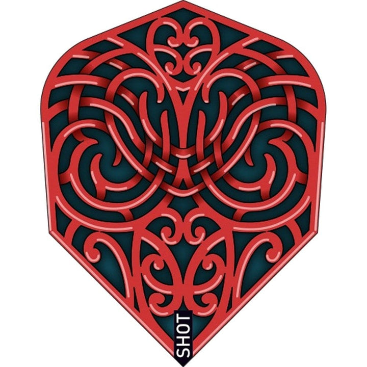 *Shot Dart Flights - 100 Micron - No6 - Warrior Kapene