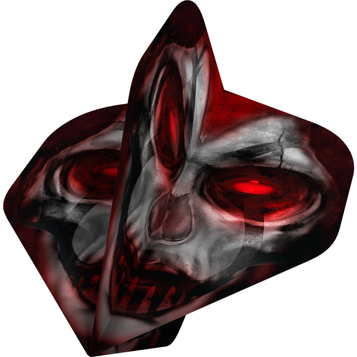 *Designa Horror Show Dart Flights - No2 - Std - Jester Queen