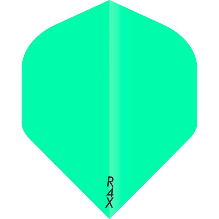 Ruthless R4X - Solid - Dart Flights - 100 Micron - No2 - Std Fluro Green
