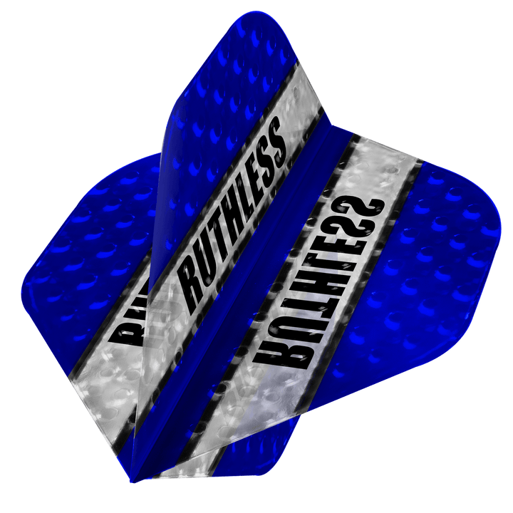 *Ruthless - Clear Panel Embossed - Dart Flights - 100 Micron - No2 - Std