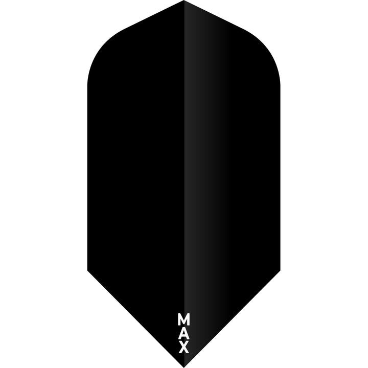 *McCoy Power Max Dart Flights - 150 Micron - Slim - Solid Black