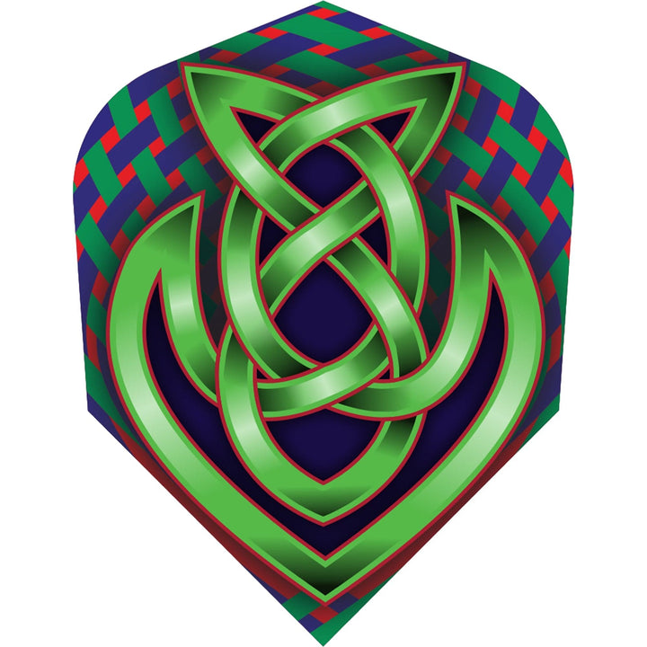 *Shot Celt Dart Flights - 100 Micron - Std - No6 - Claymore