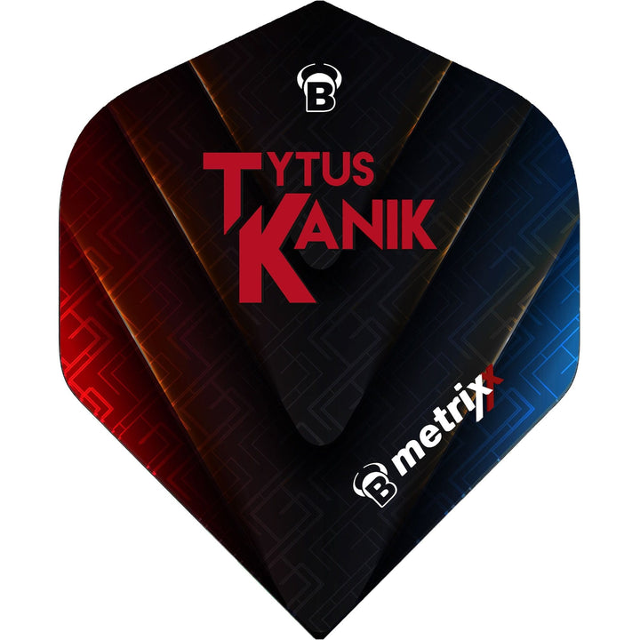 *BULL'S Metrixx Dart Flights - 150 Micron - A-Std - Tytus Kanik