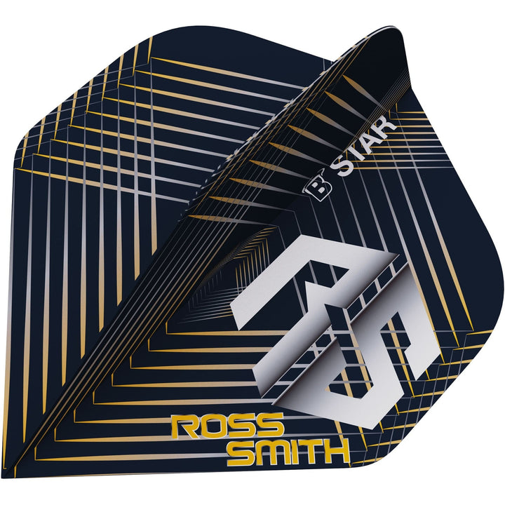 *BULL'S B-Star Dart Flights - 100 Micron - A-Std - Ross Smith