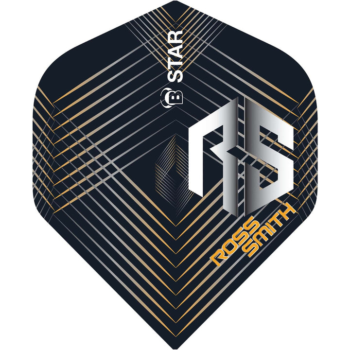 *BULL'S B-Star Dart Flights - 100 Micron - A-Std - Ross Smith