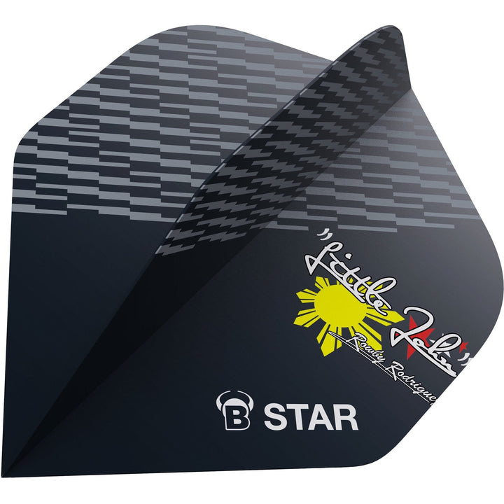 *BULL'S B-Star Dart Flights - 100 Micron - A-Std - Rowby-John Rodriguez