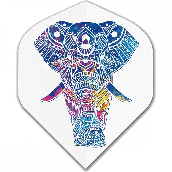 *Designa Metronic Dart Flights - Std - No2 - MultiColour - Elephant