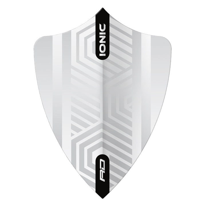 Hardcore White Freestyle Dart Flights by Red Dragon
