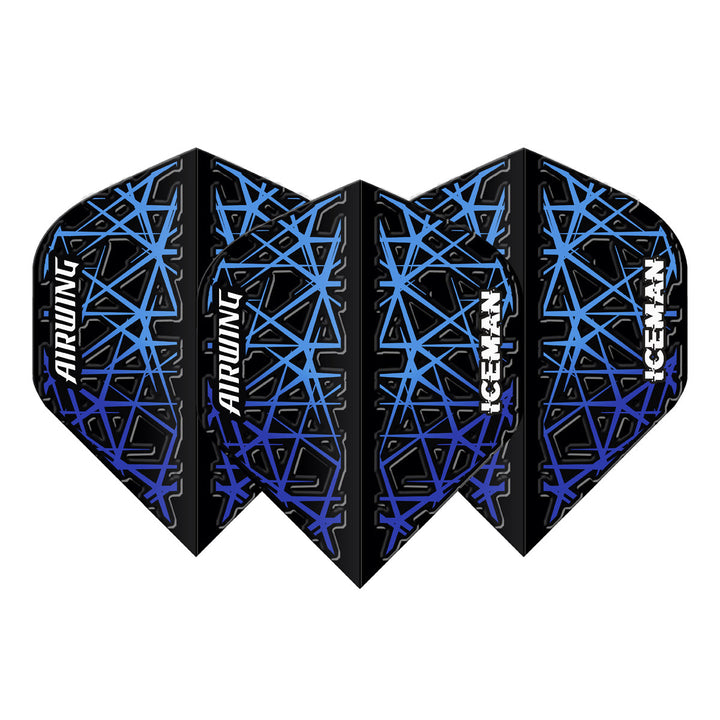 Airwing Gerwyn Price Blue Standard Dart Flights by Red Dragon
