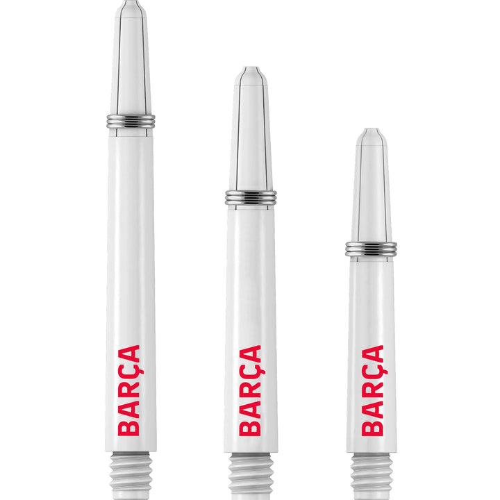 *FC Barcelona - Official Licensed BARÇA - Dart Shafts - Nylon - White
