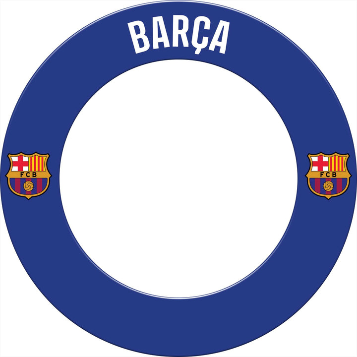 *FC Barcelona - Official Licensed BARÇA - Dartboard Surround - S4 - Blue BARÇA
