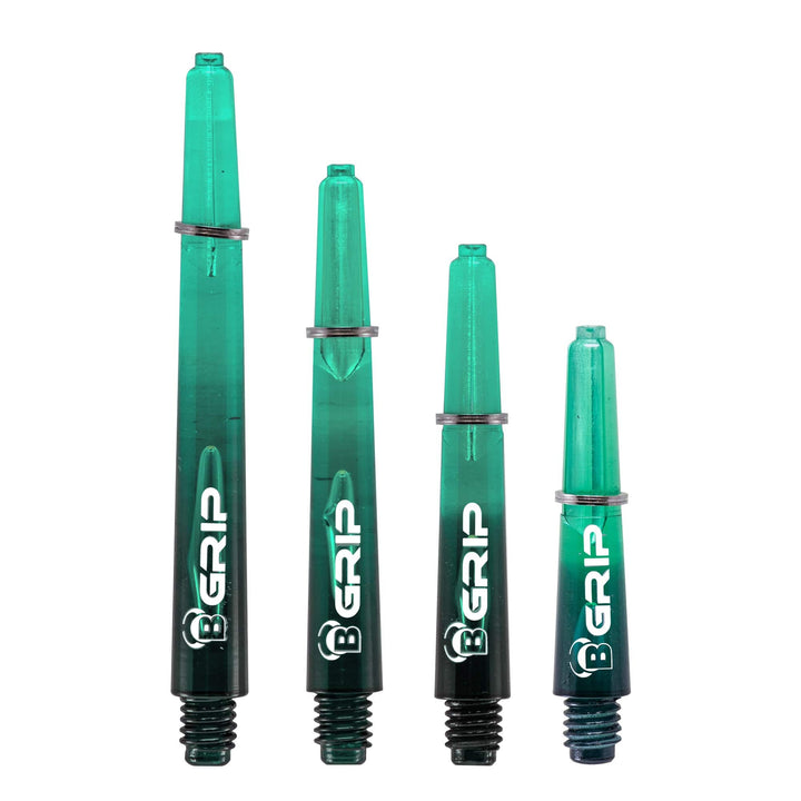 *BULL'S B-Grip TT Shaft - Polycarbonate - Black & Green
