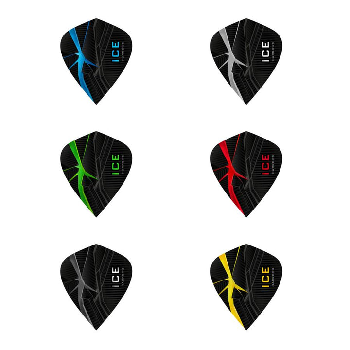 ICE Recut Kite Dart Flights By Harrows - 25 SETS