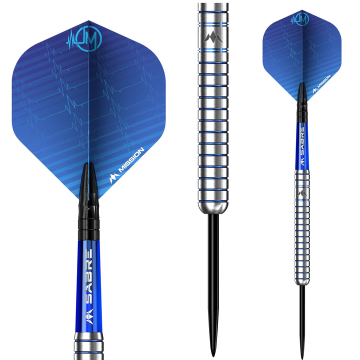 *Mission Joe Murnan Darts - Steel Tip - Electro Blue
