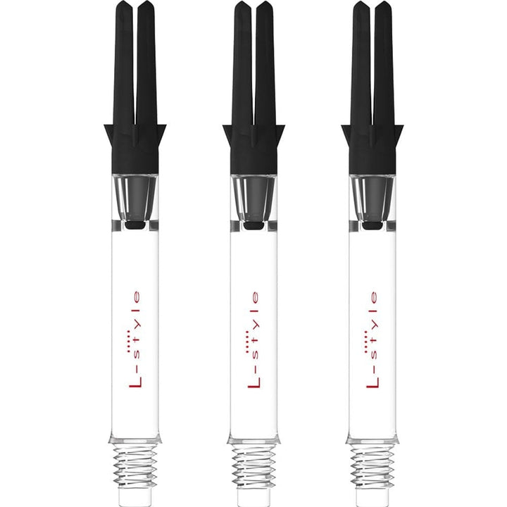 L-Style - L-Shafts - Straight - Silent Spin - Carbon - Clear L Style 330 47mm Medium