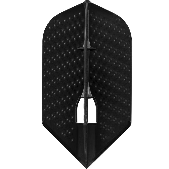 *L-Style - L-Flights - Champagne Ring - Dimple - Slim - Solid Black