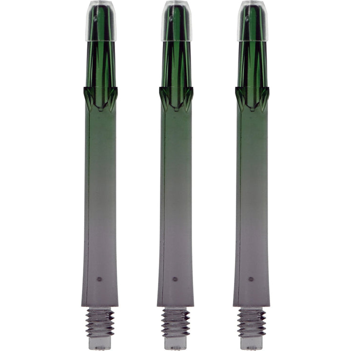 L-Style - L-Shafts Gradient - N9 - Locked Straight - Black & Green L Style 330 47mm Medium