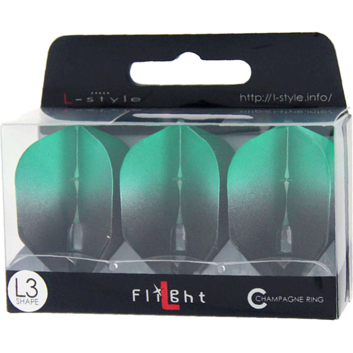 *L-Style - L-Flight Pro - Champagne Ring - L3 Shape - Two Tone - Black