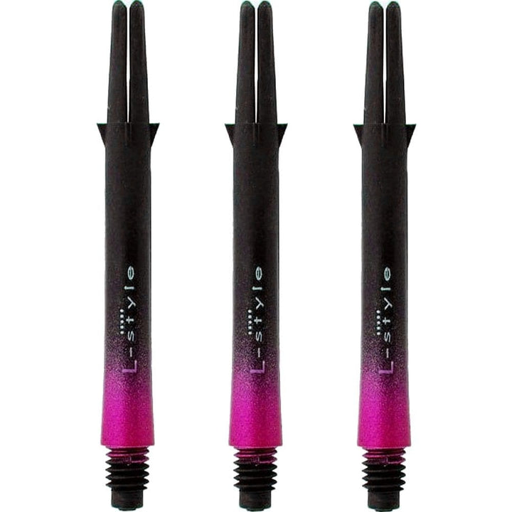*L-Style - L Shafts - Carbon Two Tone - Black and Pink - Short L Style 330 47mm Medium