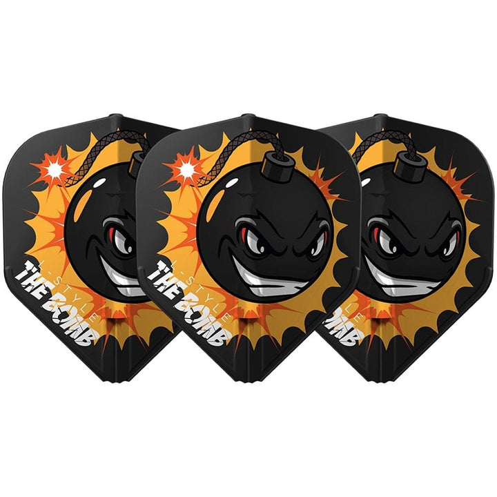 *L-Style - EZ L-Flights - Integrated Champagne Ring - L1 - Ron Meulenkamp - V2 - Black