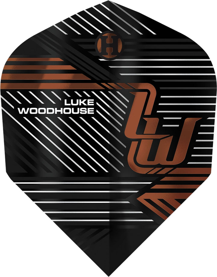 *Harrows Luke Woodhouse Dart Flights - 100 Micron - Standard No6 - Series 2