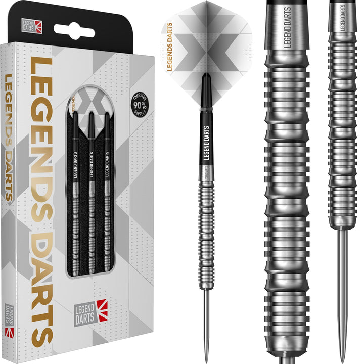*Legend Darts - Steel Tip - 90% Tungsten - Pro Series - V17 - Quad Ring