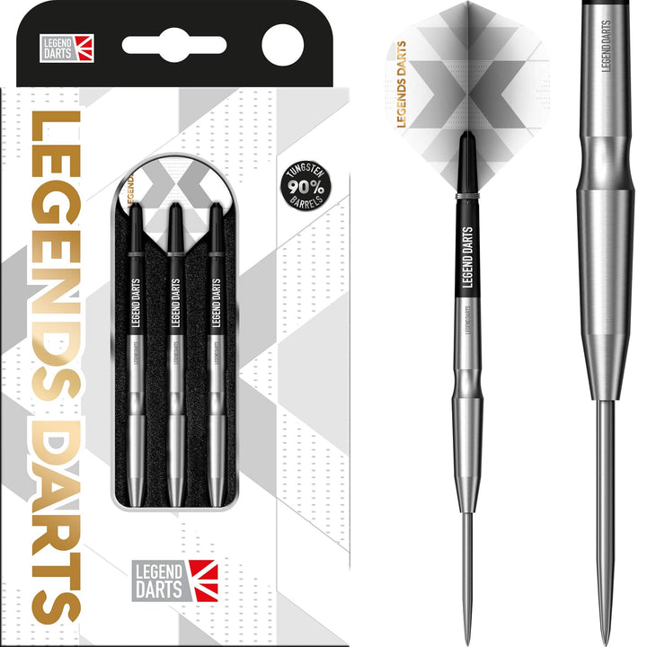 Legend Darts - Steel Tip - 90% Tungsten - Pro Series - V23 - Smooth Scallop 22g