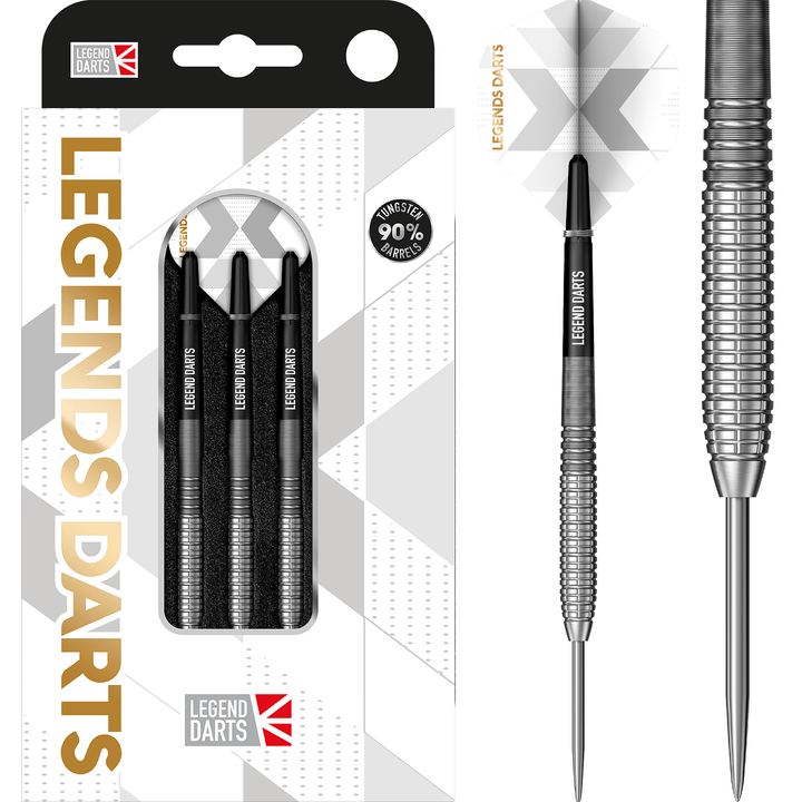 Legend Darts - Steel Tip - 90% Tungsten - Pro Series - V24 - Micro Rear